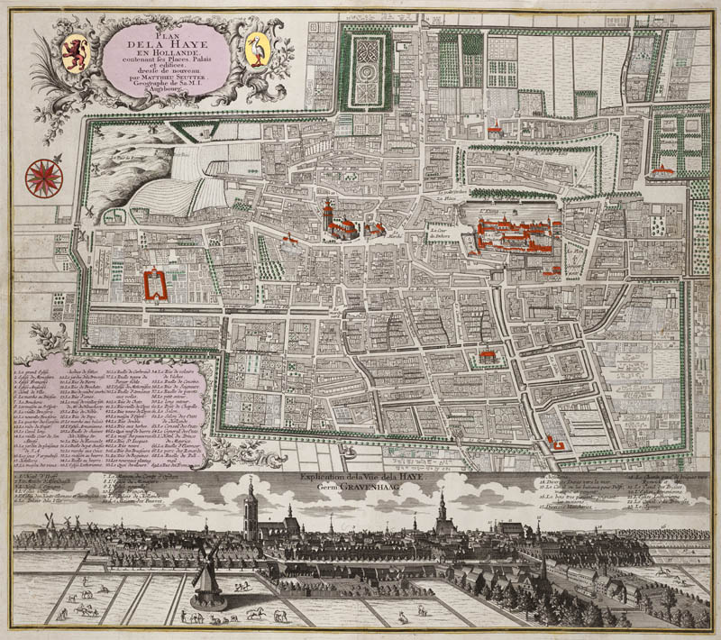 Den Haag 1740 Matthias Seutter